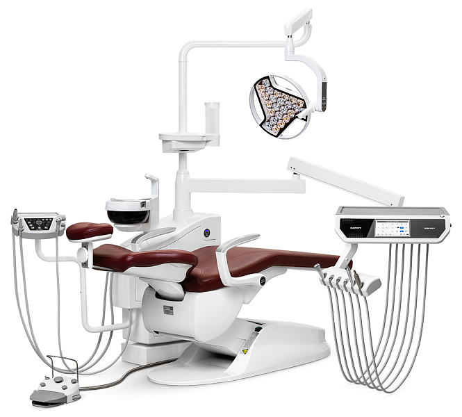 Стоматологическая установка Safety M8 нижняя подача - Фото 4