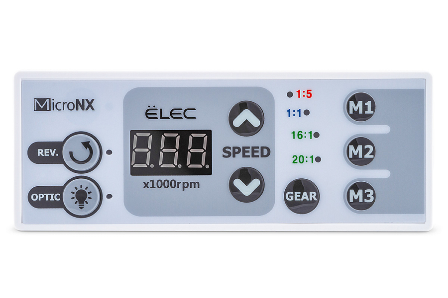 Встраиваемый бесщеточный микромотор с оптикой MicroNX EL-B40S 2 mini - Фото 8